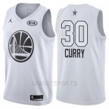 Camiseta All Star 2018 Golden State Warriors Stephen Curry #30 Blanco