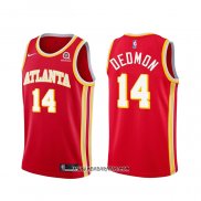 Camiseta Atlanta Hawks Dewayne Dedmon #14 Icon 2020-21 Rojo