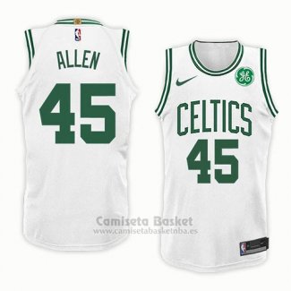 Camiseta Boston Celtics Kadeem Allen #45 Association 2018 Blanco