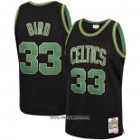 Camiseta Boston Celtics Larry Bird #33 Mitchell & Ness 1985-86 Negro