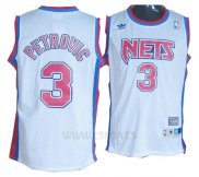 Camiseta Brooklyn Nets Drazen Petrovic #3 Retro Blanco