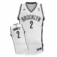 Camiseta Brooklyn Nets Kevin Garnett #2 Blanco