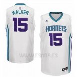 Camiseta Charlotte Hornets Kemba Walker #15 Blanco