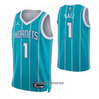 Camiseta Charlotte Hornets LaMelo Ball #1 Icon 2022-23 Verde