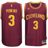 Camiseta Cleveland Cavaliers Kendrick Perkins #3 2015 Rojo