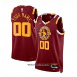 Camiseta Cleveland Cavaliers Personalizada Ciudad 2021-22 Rojo