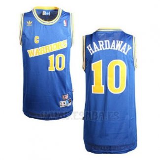 Camiseta Golden State Warriors Tim Hardaway #10 Retro Azul
