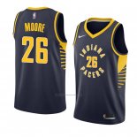 Camiseta Indiana Pacers Ben Moore #26 Icon 2018 Azul