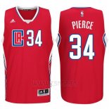 Camiseta Los Angeles Clippers Paul Pierce #34 Rojo