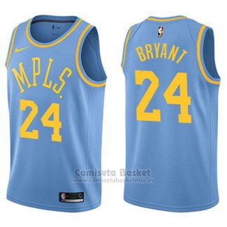 Camiseta Los Angeles Lakers Kobe Bryant Classic 17-18 Azul