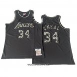 Camiseta Los Angeles Lakers Kobe Bryant #34 Swingman Mitchell & Ness 1996-97 Negro