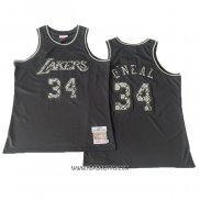 Camiseta Los Angeles Lakers Kobe Bryant #34 Swingman Mitchell & Ness 1996-97 Negro