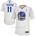 Camiseta Manga Corta Golden State Warriors Klay Thompson #11 Blanco