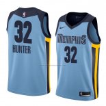 Camiseta Memphis Grizzlies Vincent Hunter #32 Statement 2018 Azul