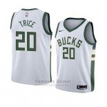 Camiseta Milwaukee Bucks Travis Trice #20 Association 2018 Blanco