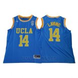 Camiseta NCAA UCLA Bruins Zach Lavine #14 Azul