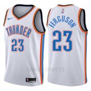 Camiseta Oklahoma City Thunder Terrance Ferguson #23 Swingman Association 2017-18 Blanco