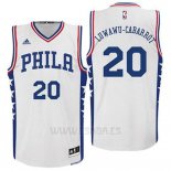 Camiseta Philadelphia 76ers Luwawu Cabarrot #20 Blanco