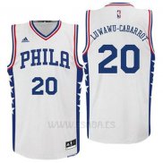 Camiseta Philadelphia 76ers Luwawu Cabarrot #20 Blanco