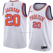 Camiseta Phoenix Suns Josh Jackson Hardwood #20 Classic 2018 Blanco