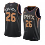 Camiseta Phoenix Suns Suns Ray Spalding #26 Statement 2018 Negro