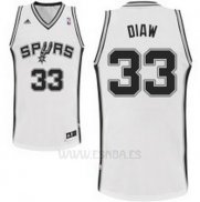 Camiseta San Antonio Spurs Boris Diaw #33 Blanco