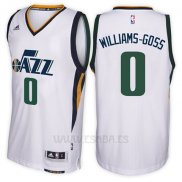 Camiseta Utah Jazz Nigel Williams-Goss #0 Home 2017-18 Blanco