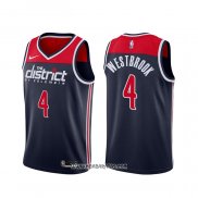 Camiseta Washington Wizards Russell Westbrook #4 Association 2020-21 Azul