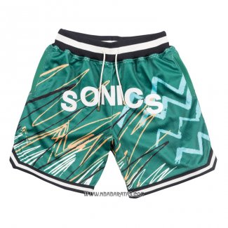 Pantalone Seattle Supersonics Just Don Verde