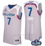 Camiseta All Star 2017 Toronto Raptors Kyle Lowry #7 Gris