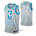 Camiseta All Star 2022 Milwaukee Bucks Khris Middleton #22 Gris