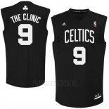 Camiseta Apodo Boston Celtics The Clinic #9 Negro