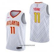 Camiseta Atlanta Hawks Trae Young #11 Association Blanco