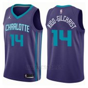 Camiseta Charlotte Hornets Michael Kidd-Gilchrist #14 Statement 2017-18 Violeta
