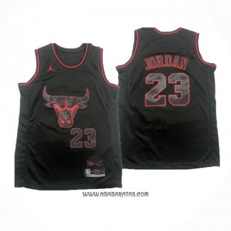 Camiseta Chicago Bulls Michael Jordan #23 2024-25 Negro