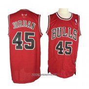 Camiseta Chicago Bulls Michael Jordan #45 Retro Rojo3