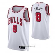 Camiseta Chicago Bulls Zach Lavine #8 Association 2021 Blanco