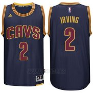 Camiseta Cleveland Cavaliers Kyrie Irving #2 Azul