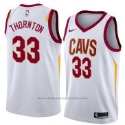Camiseta Cleveland Cavaliers Marcus Thornton #33 Association 2018 Blanco