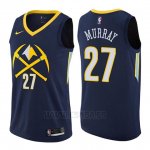 Camiseta Denver Nuggets Jamal Murray #27 Ciudad 2017-18 Azul