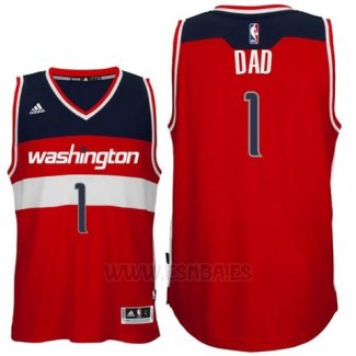 Camiseta Dia del Padre Washington Wizards DAD #1 Rojo