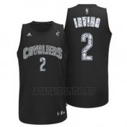 Camiseta Diamonds Editon Cleveland Cavaliers Kyrie Irving #2 Negro