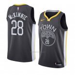 Camiseta Golden State Warriors Alfonzo Mckinnie #28 Statement 2018 Negro