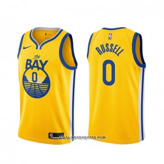 Camiseta Golden State Warriors D'angelo Russell #1 Statement 2019-20 Oro