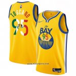 Camiseta Golden State Warriors Juan Toscano-Anderson #95 2022 Statement Royal Special Mexico Edition Oro Camiseta Golden State Warriors Juan Toscano-Anderson #95 2022 Statement Royal Special Mexico Edition Oro