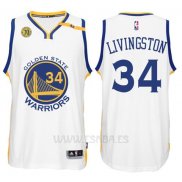 Camiseta Golden State Warriors Shaun Livingston #34 Blanco