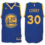 Camiseta Golden State Warriors Stephen Curry #30 Azul