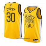 Camiseta Golden State Warriors Stephen Curry #30 Earned Amarillo