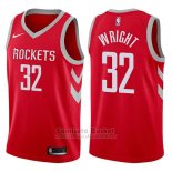 Camiseta Houston Rockets Brandan Wright Icon #32 2017-18 Rojo