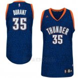 Camiseta Leopard Light Loco Oklahoma City Thunder Kevin Durant #35 Azul